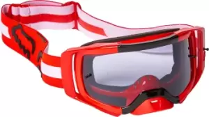 FOX Airspace Merz Motocross Goggles, red, red, Size One Size