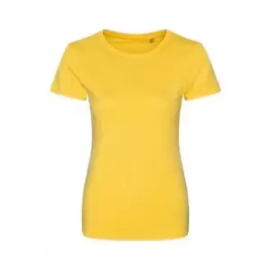 Ecologie Womens/Ladies Organic Cascades T-Shirt (M) (Sun Yellow)