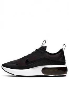 Nike Air Max Dia - Black/White, Size 3, Women