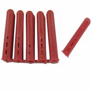 Zexum Red Plastic 4-5mm Rawl Wall Plugs - 1000 Pack