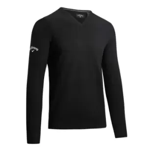 Callaway V Neck Sweatshirt Mens - Black