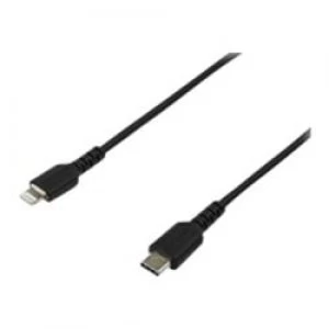 StarTech.com 2 m/6.6 ft USB C to Lightning Cable - Black