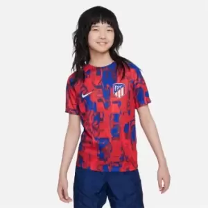 Nike Atletico Madrid Pre Match Jersey Junior - Red