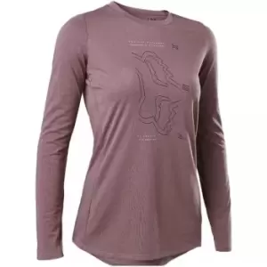 Fox Ranger Women Drirelease Long Sleeve Jersey - Purple