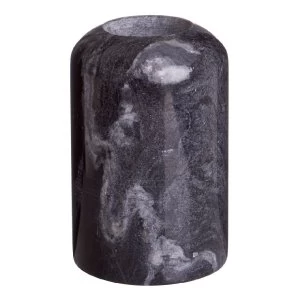 Premier Housewares Lamonte Candle Holder Small Tealight - Black Marble