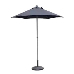 Sturdi Round 2m Aluminium Parasol (base not included) - Grey