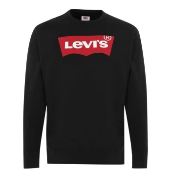 Levis Levis Batwing Crew Sweatshirt - Black