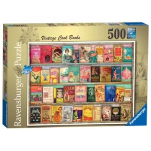 Vintage Cook Books Jigsaw Puzzle (500 Pieces)