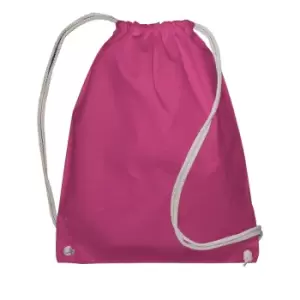 Jassz Bags Drawstring Backpack (One Size) (Magenta)