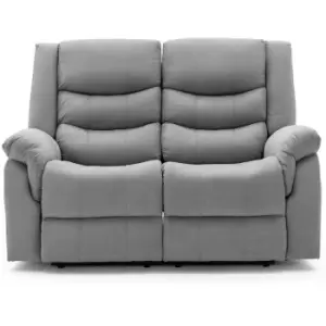 More4homes - seattle electric fabric recliner sofa 3+2+1 suite sofa armchair set grey 2 seater - Grey