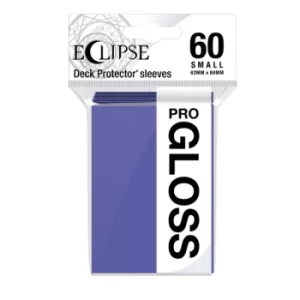 Ultra Pro Eclipse Gloss Royal Purple Small Deck Protector Sleeves (60 Sleeves)