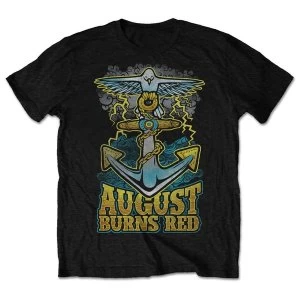 August Burns Red - Dove Anchor Unisex Large T-Shirt - Black