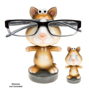 Wobble Head Specs Holder Cat