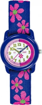 Timex Purple Teacher Fabric Strap Watch