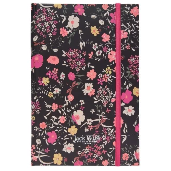 Jack Wills Beverley A5 Jw Metallic Notebook - Pink