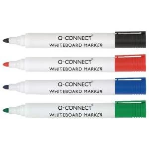 Q-Connect Drywipe Marker Pen Assorted Pack of 10 KF00880