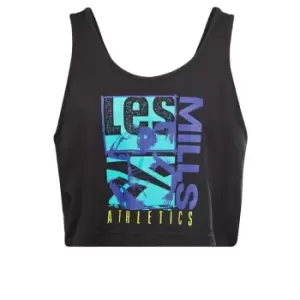 Reebok Les Mills Graphic Tank Top Womens - Black