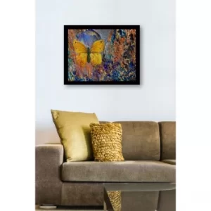 SC0504 Multicolor Decorative Framed MDF Painting