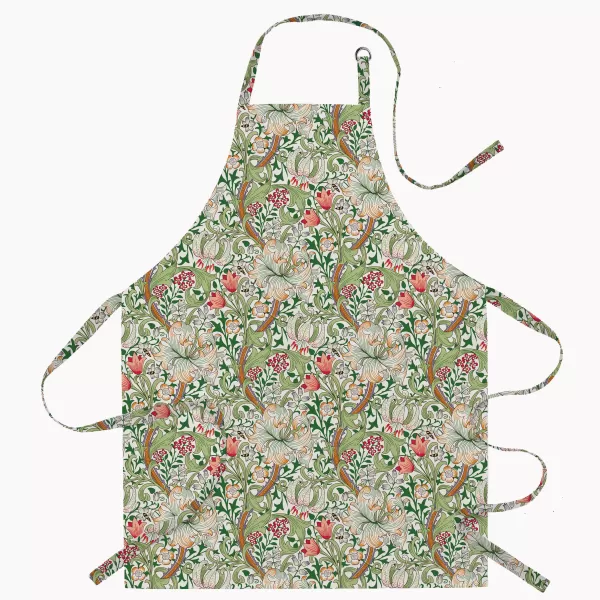 William Morris Golden Lily Acrylic Apron MultiColoured