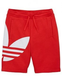 Adidas Originals Bg Trefoil Shorts - Red