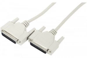 5m Db25 Premium Moulded Serial Cable Mm