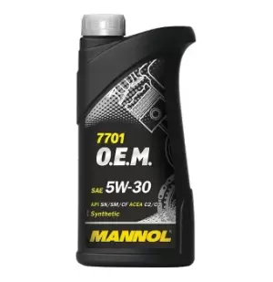 MANNOL Engine oil VW,AUDI,MERCEDES-BENZ MN7701-1 Motor oil,Oil