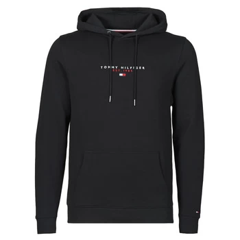 Tommy Hilfiger ESSENTIAL TOMMY HOODY mens Sweatshirt in Black - Sizes XXL,M,XL,XS,UK S,UK M,UK L,UK XL