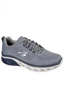 Skechers Wave Heat Glide Step Sport Trainer, Grey, Size 11, Men