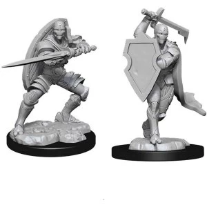 D&D Nolzur's Marvelous Unpainted Miniatures (W13) Warforged Fighter Male