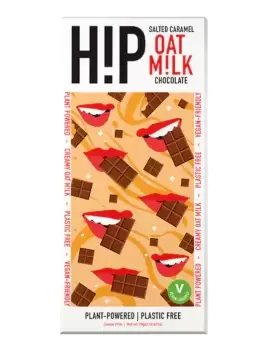 HiP Salted Caramel Oat Milk Chocolate Bar 70g