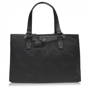 Radley Jaquard Medium Tote Bag - BLACK