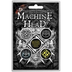 Machine Head - Crest Button Badge Pack