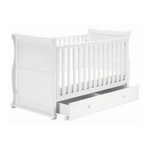 East Coast Nursery Alaska Sleigh Cotbed with Drawer