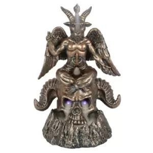 Baphomet on Skull Backflow Burner