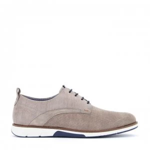 Dune London Balad Punch Hole Casual Shoes - Grey