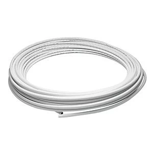 John Guest Speedfit Polybutylene Layflat Barrier Pipe White 15mm x 25m