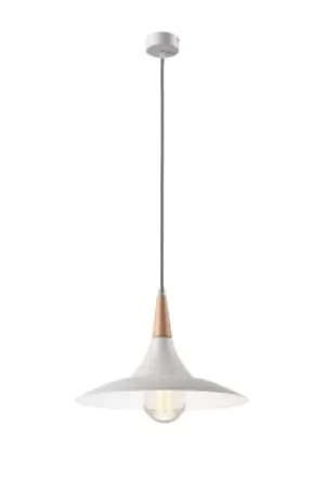 Dome Pendant Ceiling Lights White, 1x E27