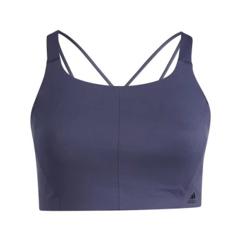 adidas CoreFlow Medium-Support Bra (Plus Size) Womens - Blue