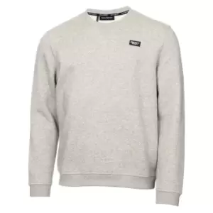 DKNY Golf Harlem Badge Sweater Mens - Silver