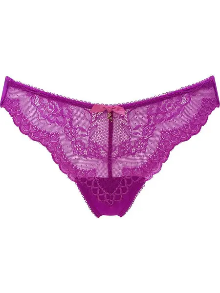 Gossard Superboost Lace Thong Fuchsia