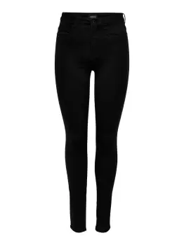 ONLY Onlroyal High Skinny Fit Jeans Women Black