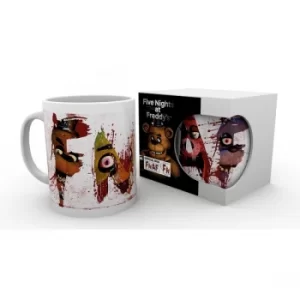 Five Nights at Freddys Letters Mug