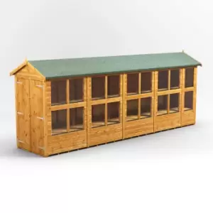 18X4 Power Apex Potting Shed With Double Doors