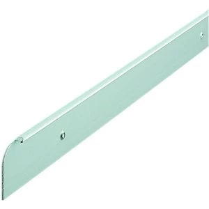 Wickes Worktop End Cover Trim Matt Silver 28mm