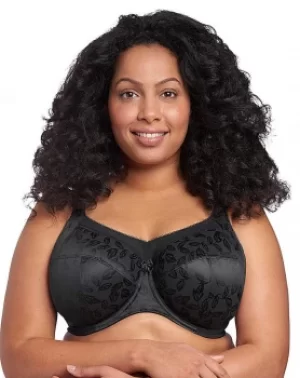 Goddess Petra Full Cup Wired Black Bra