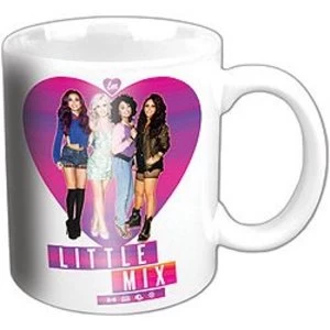 Little Mix - Gradient Heart Boxed Standard Mug