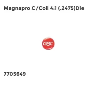 GBC MAGNAPRO CCOIL 41 .2475DIE