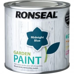 Ronseal General Purpose Garden Paint Midnight Blue 250ml