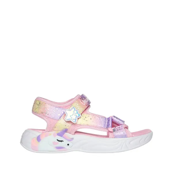 Kids Unicorn Dreams - Majestic Bliss Sandals with Touch 'n' Close Fastening