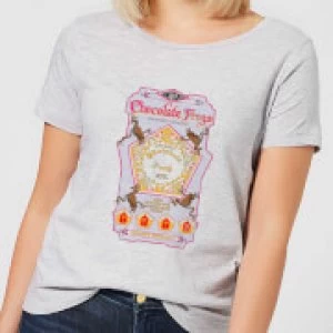 Harry Potter Chocolate Frog Womens T-Shirt - Grey - M